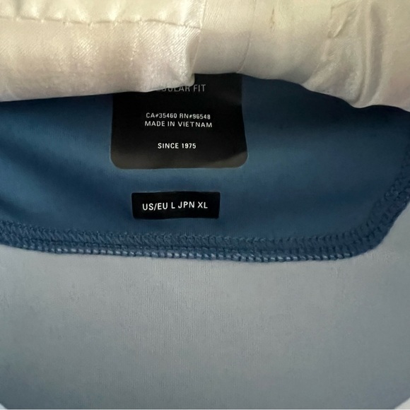 Oakley Blue and Gray Men's Polo Golf Shirt Large - Picture 3 of 4